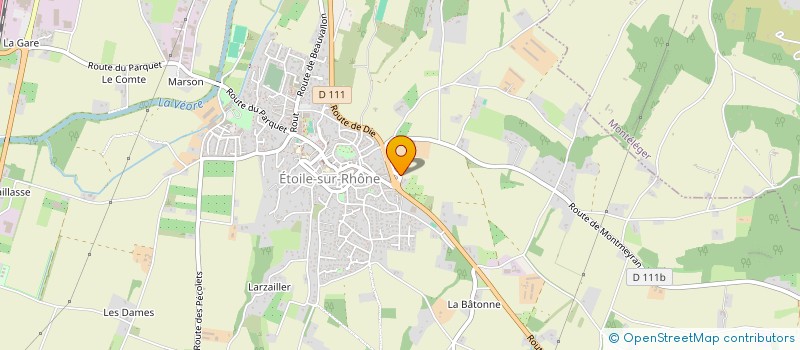 localisation de l'entreprise MONSIEUR KILIAN PERRIER  ETOILE-SUR-RHONE