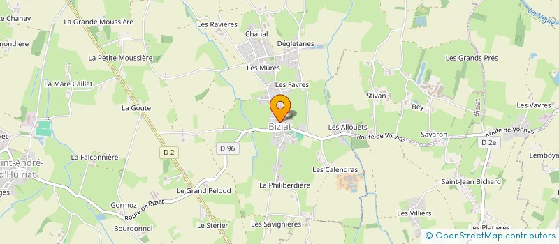localisation de l'entreprise MONSIEUR KILIAN PRIGENT à BIZIAT
