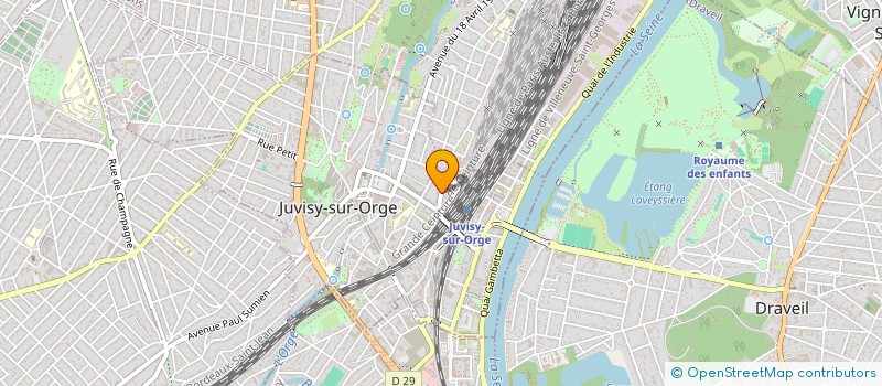 localisation de l'entreprise MONSIEUR KILIAN RICHEFEU à JUVISY-SUR-ORGE