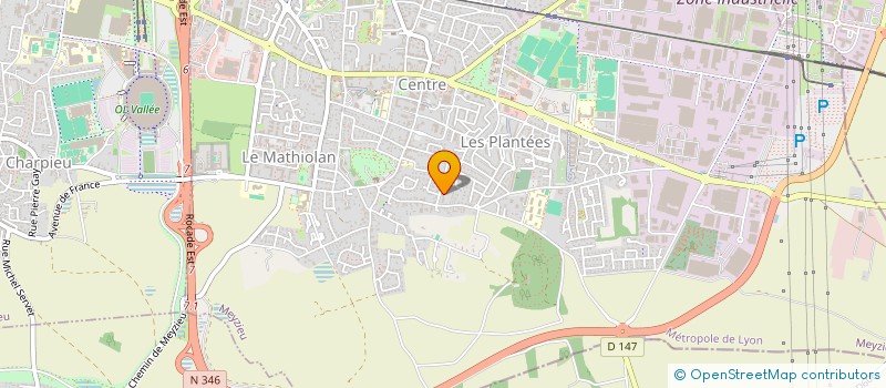 localisation de l'entreprise MONSIEUR KILIAN ROBERT  MEYZIEU