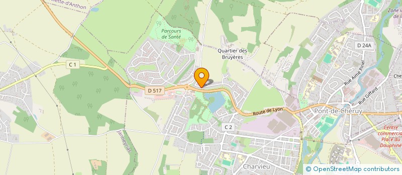 localisation de l'entreprise MONSIEUR KILIAN SAEZ à CHARVIEU-CHAVAGNEUX