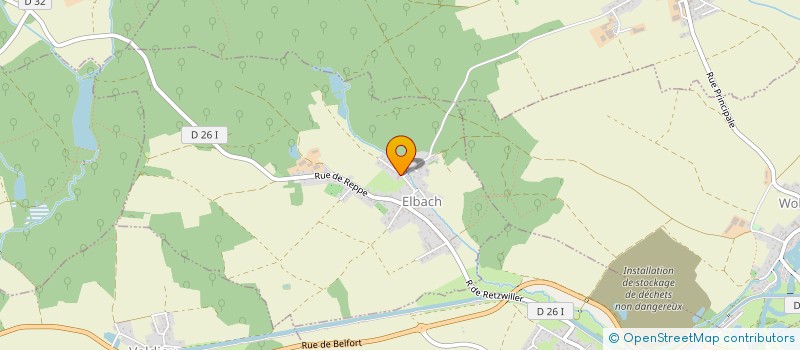 localisation de l'entreprise MONSIEUR KILIAN SANLIS  ELBACH