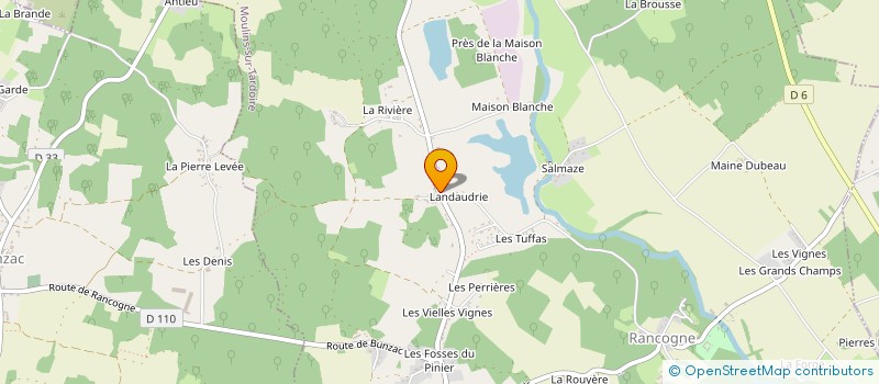 localisation de l'entreprise MONSIEUR KILIAN SAVARIT à MOULINS-SUR-TARDOIRE