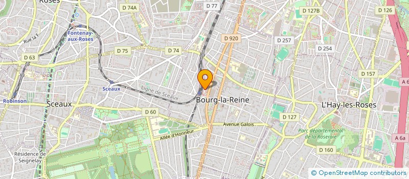 localisation de l'entreprise MONSIEUR KILIAN TAMATA - VARIN à BOURG-LA-REINE