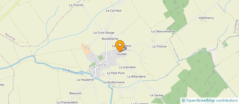 localisation de l'entreprise MONSIEUR KILIAN TAVASIER-FAUVEL  LANCE