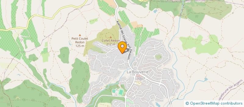 localisation de l'entreprise MONSIEUR KILIAN THOMAS  ROQUEBRUNE-SUR-ARGENS