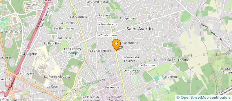 localisation de l'entreprise MONSIEUR KILIAN ZEHR  SAINT AVERTIN