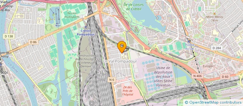 localisation de l'entreprise MONSIEUR KILIANN BENAMEUR  VALENTON