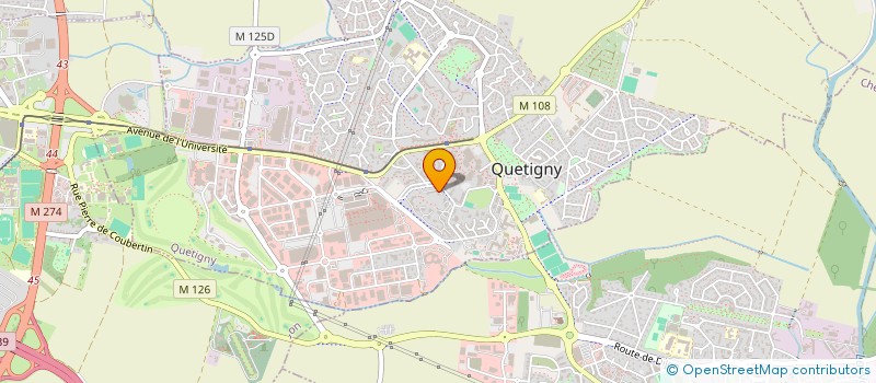 localisation de l'entreprise MONSIEUR KILIK CASAN à QUETIGNY
