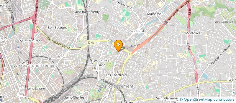 localisation de l'entreprise MONSIEUR KILLAN BASTIDE à MARSEILLE