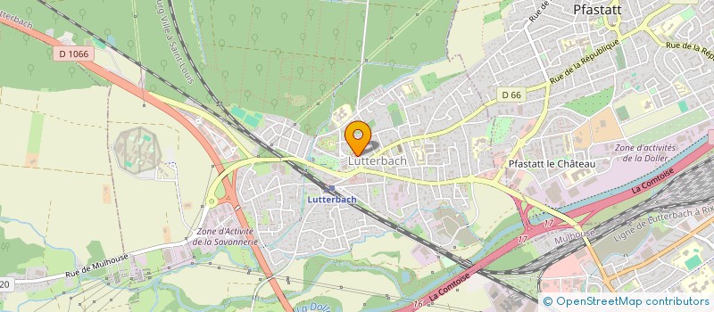 localisation de l'entreprise MONSIEUR KILLIAN ADAM  LUTTERBACH