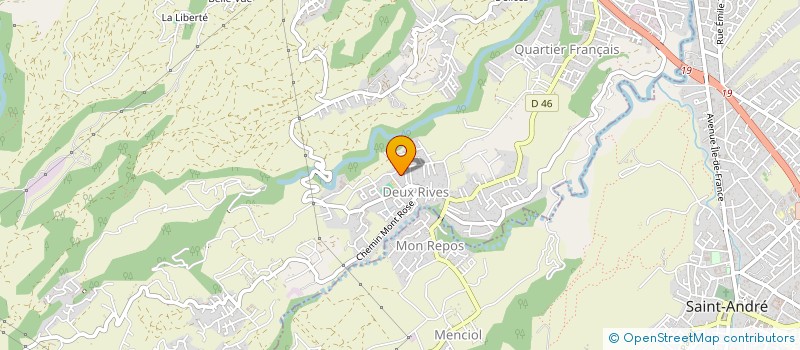 localisation de l'entreprise MONSIEUR KILLIAN ANAMOUTOU  SAINTE-SUZANNE