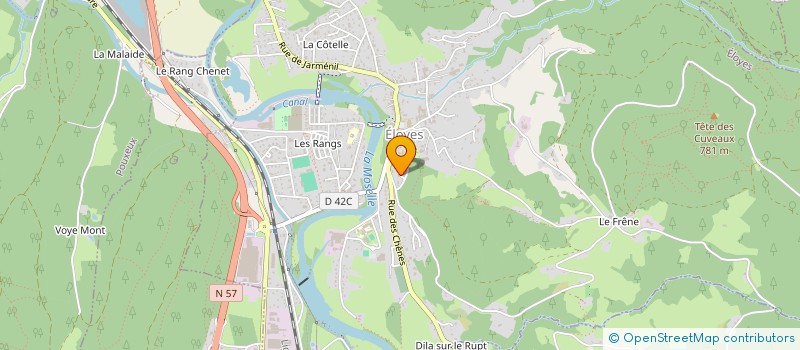 localisation de l'entreprise MONSIEUR KILLIAN AUDINOT  ELOYES