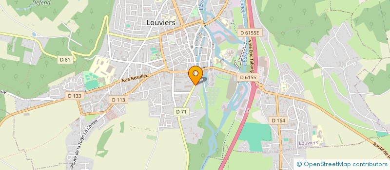 localisation de l'entreprise MONSIEUR KILLIAN BARRE à LOUVIERS