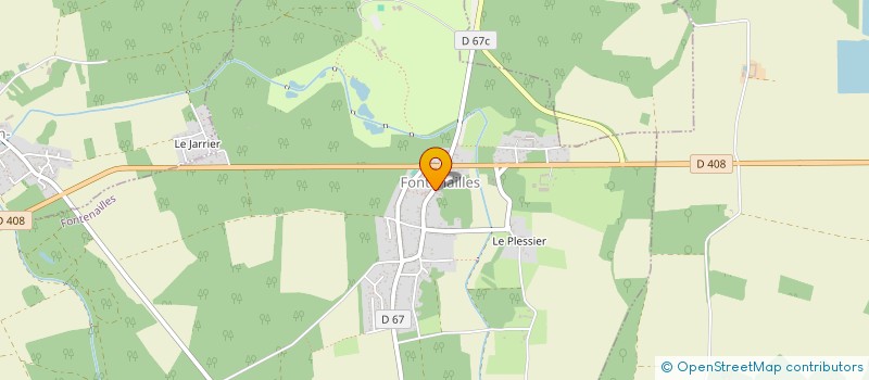 localisation de l'entreprise MONSIEUR KILLIAN BEILINE  FONTENAILLES