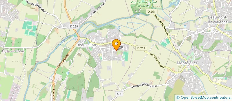 localisation de l'entreprise MONSIEUR KILLIAN BELLEGARDE  BEAUVALLON