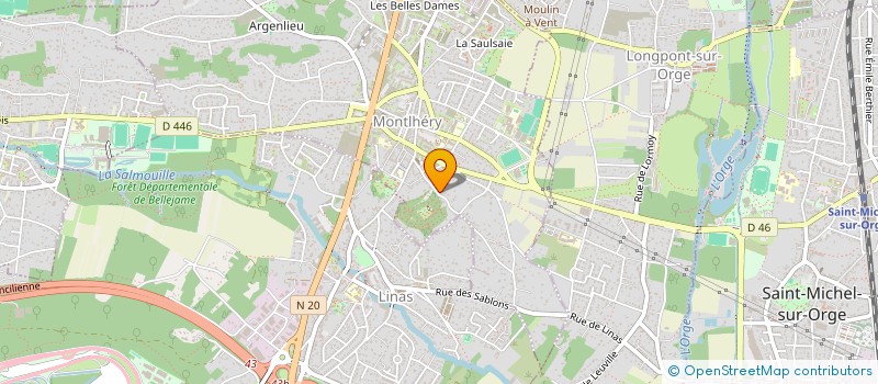 localisation de l'entreprise MONSIEUR KILLIAN BENOIT  MONTLHERY