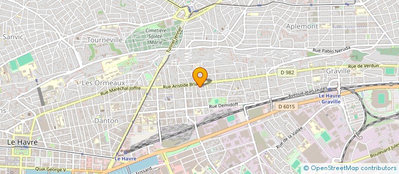 localisation de l'entreprise MONSIEUR KILLIAN BLANCHET  LE HAVRE