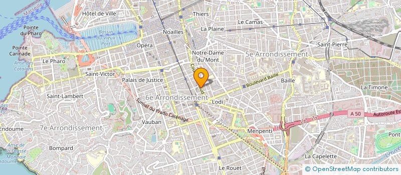 localisation de l'entreprise MONSIEUR KILLIAN BLISSON à MARSEILLE
