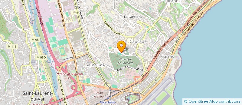 localisation de l'entreprise MONSIEUR KILLIAN BORDERIOUX à NICE