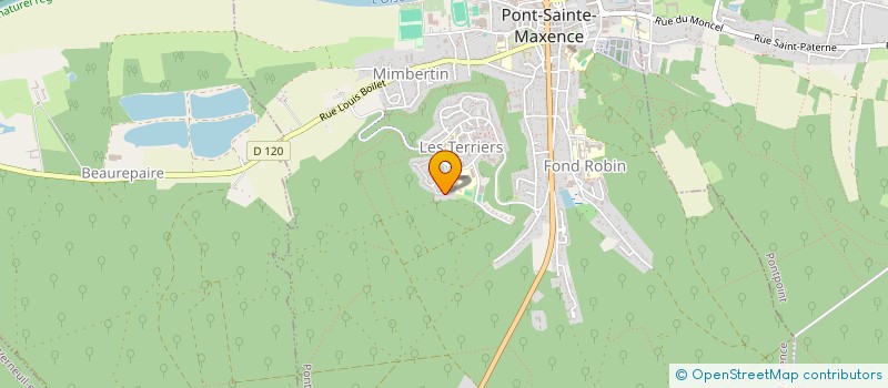 localisation de l'entreprise MONSIEUR KILLIAN BOUCHAREB  PONT-SAINTE-MAXENCE