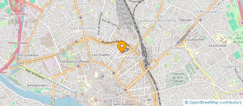 localisation de l'entreprise MONSIEUR KILLIAN BOUCHEREAU  TOULOUSE