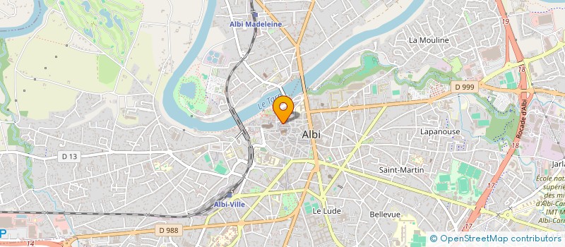 localisation de l'entreprise MONSIEUR KILLIAN BRISSET  ALBI