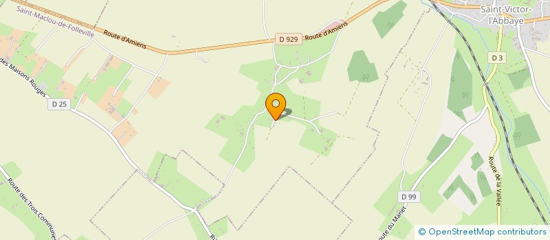 localisation de l'entreprise MONSIEUR KILLIAN CARLIER  SAINT-MACLOU-DE-FOLLEVILLE