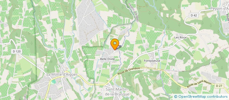 localisation de l'entreprise MONSIEUR KILLIAN CASTELLETTA à SAINT-MARTIN-DE-LA-BRASQUE