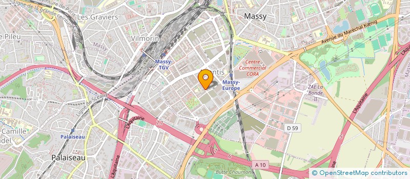 localisation de l'entreprise MONSIEUR KILLIAN CHABRIER à MASSY
