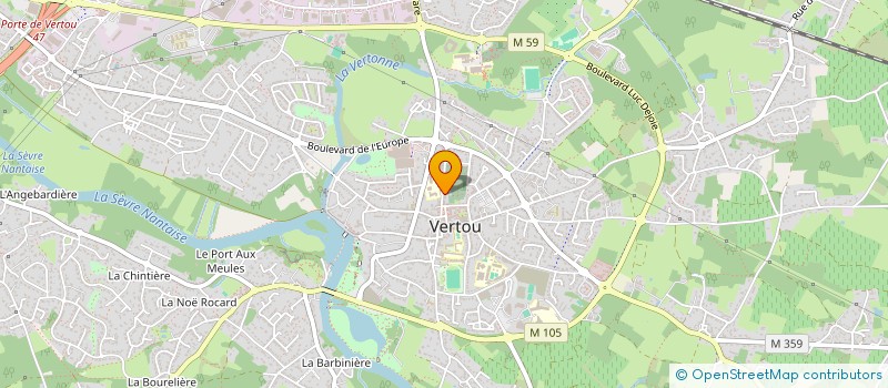 localisation de l'entreprise MONSIEUR KILLIAN CHAUVET  VERTOU