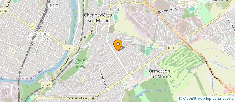 localisation de l'entreprise MONSIEUR KILLIAN CHAUVIN à ORMESSON-SUR-MARNE
