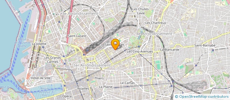 localisation de l'entreprise MONSIEUR KILLIAN CHENAF  MARSEILLE
