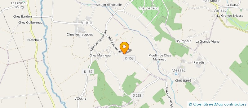 localisation de l'entreprise MONSIEUR KILLIAN CHEVALIER  VIBRAC