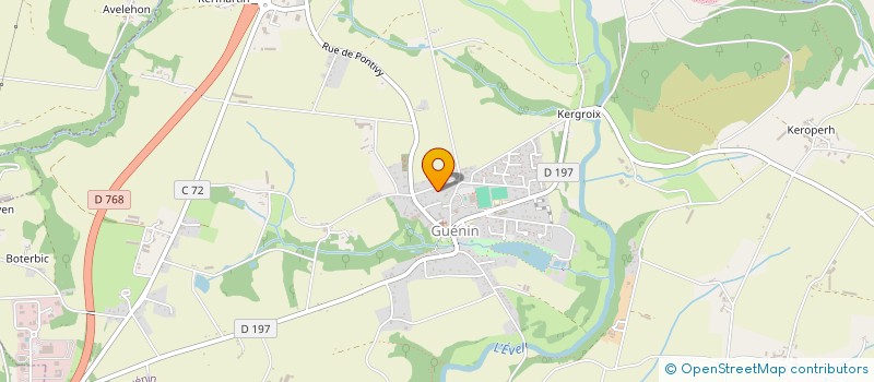 localisation de l'entreprise MONSIEUR KILLIAN CORNEC  GUENIN