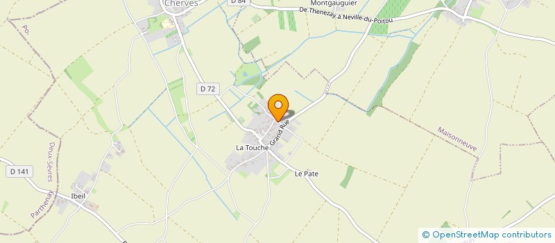 localisation de l'entreprise MONSIEUR KILLIAN COUPRIE  CHERVES