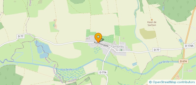 localisation de l'entreprise MONSIEUR KILLIAN DAKA  CHAMBREY