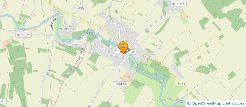 localisation de l'entreprise MONSIEUR KILLIAN DAMENET à BERCHERES-SUR-VESGRE