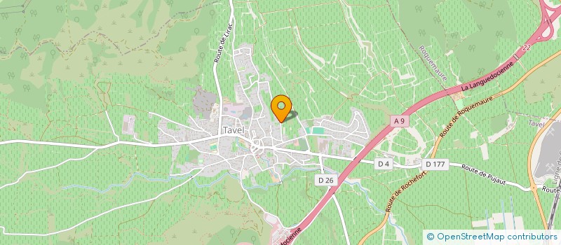 localisation de l'entreprise MONSIEUR KILLIAN DANIEL  TAVEL