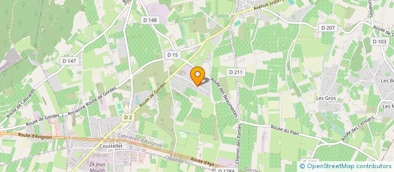 localisation de l'entreprise MONSIEUR KILLIAN DEMANGEON  CABRIERES-D'AVIGNON