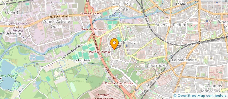 localisation de l'entreprise MONSIEUR KILLIAN DIKELEL  RENNES