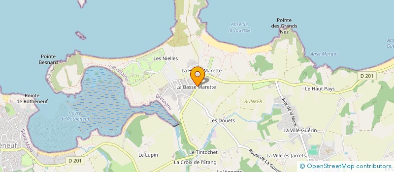 localisation de l'entreprise MONSIEUR KILLIAN DUPIN à SAINT-MELOIR-DES-ONDES