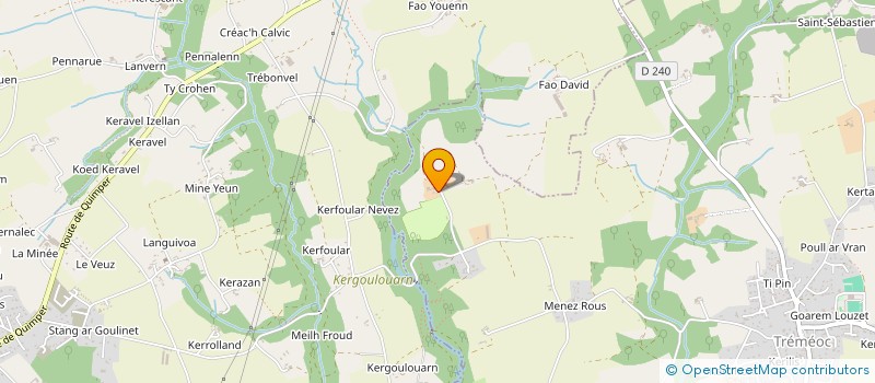 localisation de l'entreprise MONSIEUR KILLIAN FORGET  TREMEOC