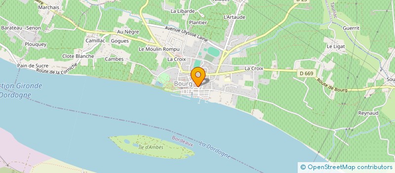 localisation de l'entreprise MONSIEUR KILLIAN FOUBERT à BOURG