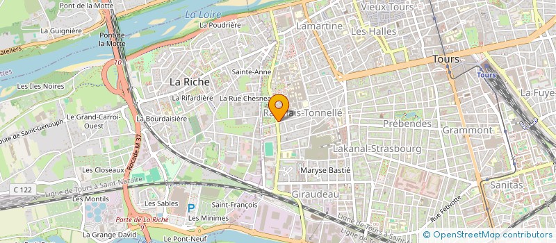 localisation de l'entreprise MONSIEUR KILLIAN FRANCOU  TOURS