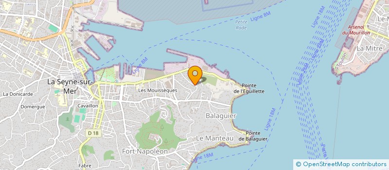 localisation de l'entreprise MONSIEUR KILLIAN GASSAB à LA SEYNE-SUR-MER