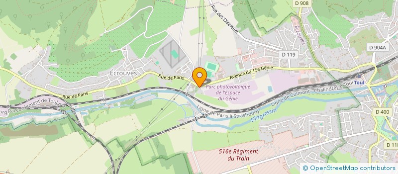 localisation de l'entreprise MONSIEUR KILLIAN GATT  ECROUVES