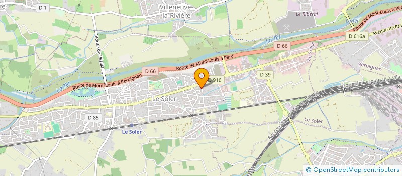 localisation de l'entreprise MONSIEUR KILLIAN GRAU  LE SOLER