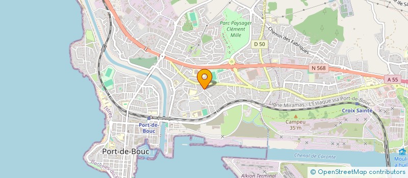 localisation de l'entreprise MONSIEUR KILLIAN GROSSET  MARTIGUES