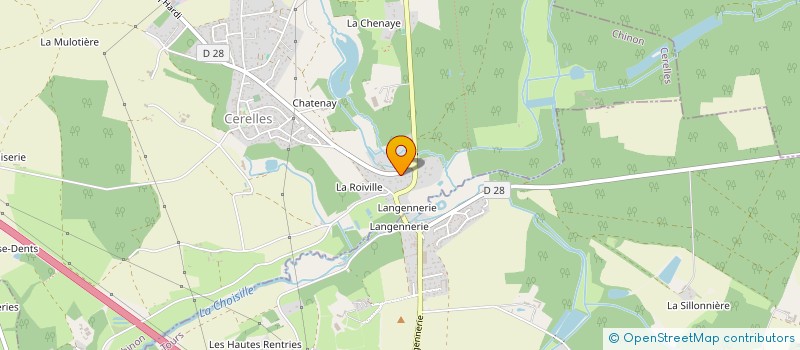 localisation de l'entreprise MONSIEUR KILLIAN GUISSET  CERELLES